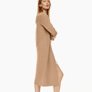 New Aritzia Babaton long cardigan - Orpheum Robe in Camel